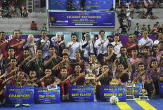 Danlanud SMH Resmi Tutup Kejuaraan Futsal Danlanud Cup 2025 Tingkat SMA/SMK dan MA se-Kota Palembang