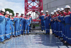 Rampungkan Pembangunan 141 Tower Penangkal Petir, Kilang Pertamina Plaju