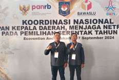 Bawaslu Kota Palembang Hadiri Koordinasi Nasional, Fokus pada Netralitas ASN