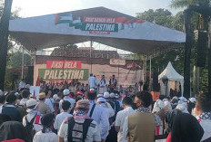 Aksi Bela Palestina Jilid II di Palembang: Ribuan Massa Berjuang untuk Keadilan, Dimeriahkan Shoutul Harokah