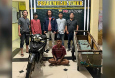 Polsek Prabumulih Timur Tangkap Petani Curi 16 Terali Rumah Warga Saat Kosong