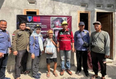 Perusahaan Tambang di Lahat Dukung Pembangunan RTLH, Serah Terima Rumah Layak Huni di Desa Muara Lawai