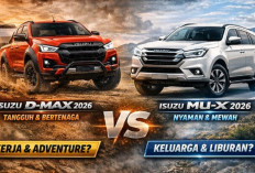 Duet Diesel Legendaris: Isuzu D-Max 2026 vs Isuzu MU-X 2026, Dua Karakter Satu DNA Tangguh