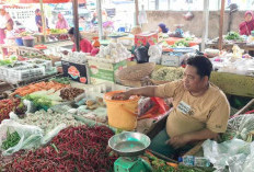 Tak Pengaruh Kemarau, Harga Sayur Mayur di Pasar Martapura Stabil