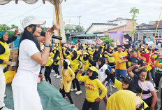 Warga SU-1 Antusias Ikuti Kegiaran CFD di Jalan Walikota H Husni Akses Musi 6, Ini Rangkaian Kegiatannya