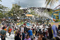 Tempat Wisata Ramai, Pengunjung OPI Water Fun Membeludak