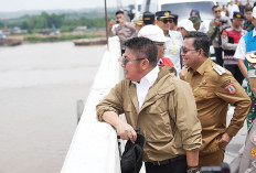 Gubernur Bersama Pangdam, Kapolda, dan Bupati Banyuasin Tinjau Tol Keramasan-Musi Landas