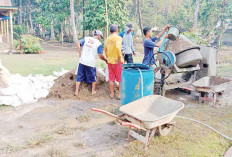 Permudah Akses Hasil Bumi, Tuntaskan Jalan Desa, Desa Mekar Jaya, Kecamatan Lalan, Kabupaten Muba
