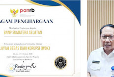 Sumsel Satu-satunya Kantor BNN Tingkat Provinsi, Peraih WBK Zona Integritas Award 2025 Kementerian PAN-RB