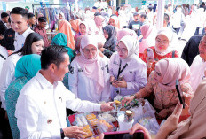 Bazar Ramadan DWP Palembang Kesempatan Warga Dapatkan Bahan Pokok Terjangkau 