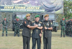 Pangdam II/Sriwijaya Pimpin Sertijab Danyonarmed 15/Cailendra