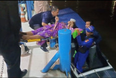 Ambulans Apung Polairud Polda Sumsel Selamatkan Ibu Hamil dalam Kondisi Darurat