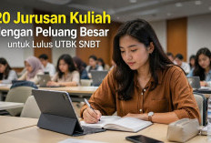 800 Ribu Lebih Peserta Ikuti UTBK SNBT, Inilah 20 Prodi dengan Peluang Besar untuk Lulus, Camaba 2026 Ayo Cek