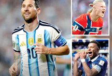  Messi, Mbappe, dan Haaland Menggila 