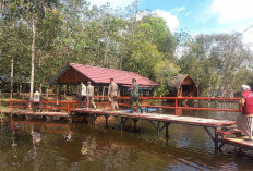 H+2 Lebaran, Danau Shuji Masih Lengang, Petugas Tetap Siaga Jaga Keamanan