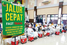 Layanan Fast track JCH 4 Embarkasi, Setelah Jakarta Pondok Gede-Bekasi, Kini Solo-Surabaya