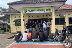 Aksi Konvoi Sajam Resahkan Warga: Tujuh Remaja Prabumulih Berakhir di Balik Jeruji