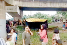 Terjun dari Jembatan Keramasan karena Lepas As Setir, Truk Sempat Tabrak Pagar Pembatas 