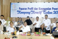 Paparan Berakhir, Lanjut Tinjau Lapangan, Penilaian Lomba Kampung Kreatif Kota Palembang