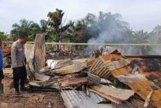 Tragis, Pengepul Rongsok Tewas Terpanggang di Sukawinatan, Kobaran Api Telan Rumah Sekejap Mata