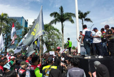 Offbid Massal Ojol Serentak Tuntut Kesejahteraan, Ribuan Driver Padati DPRD Sumsel