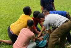 Mengamuk di SD Hingga Lukai Warga, ODGJ Diamankan Tim Damkar Empat Lawang