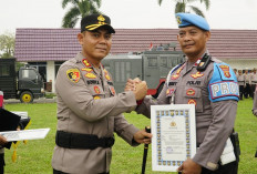 Kapolres Prabumulih Apresiasi 10 Personel Berprestasi, Jadi Inspirasi Tingkatkan Kinerja