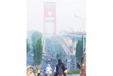 Kiriman Asap Karhutla dari OKI dan Ogan Ilir, Buat Kondisi Udara Palembang Jadi Tidak Sehat