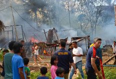 Kebakaran Melanda 4 Rumah dan Toko di OKI Saat Perayaan Hari Kemerdekaan