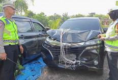 Kasat Lantas Prabumulih Beberkan Pemicu Tabrakan Beruntun 4 Kendaraan di Jalan Lintas Prabumulih-Muara Enim