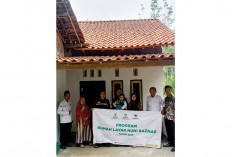 Renovasi Bedah Rumah Rampung, Baznas OKU Serahkan Kunci