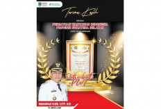 Pj Bupati Lahat Dianugerahi Penghargaan  “Sahabat Pers” oleh PWI Sumatera Selatan