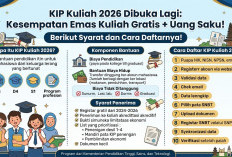 KIP Kuliah 2026 Resmi Dibuka, Harapan Baru Kuliah Gratis bagi Generasi Muda