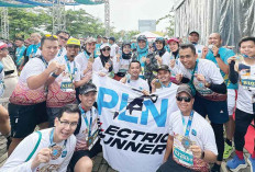 Electric Runner PLN UID S2JB  Siap Ramaikan Musi Run 2023