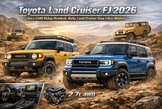 Toyota Land Cruiser FJ 2026, Napas Legenda FJ40 Bangkit Kembali, Baby Land Cruiser Siap Menantang Alam