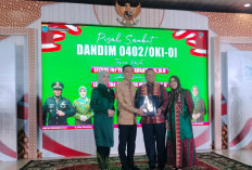 Letkol Inf Yontri Bhakti Serahkan Komando Dandim 0402/OKI-OI ke Letkol Inf Gunawan Wibisono