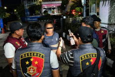 APES! Terjaring Razia, Pemuda di Prabumulih Diamankan Bawa Sajam  