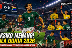 Tiga Kartu Merah Warnai Laga Pembuka Piala Dunia 2026, Meksiko Tundukkan Afrika Selatan 2-0