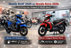 Perbandingan Honda BeAT 2026 vs Honda Revo 2026, Motor Irit Perkotaan atau Tangguh di Medan Berat?