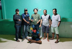 Pencuri Handphone Seharga Rp3,5 Juta Diringkus Polsek Sungai Menang Setelah Meresahkan Warga