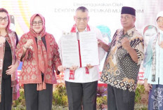 Giri Ramanda Buka Sarasehan Nasional Harkop ke-79 di Muara Enim, Dukung Program Nasional Koperasi Merah Putih