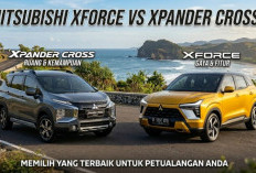 Mitsubishi Xforce vs Mitsubishi Xpander Cross, Duel Dua Karakter, Mana Paling Masuk Akal untuk Garasi Anda?