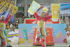 Tampil Meriah dengan Kostum Desain Sendiri,All out SMANLEE Palembang Tampilkan Dance Shine Like a Star 