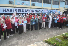 Harganas 2026, Perwakilan BKKBN Provinsi Sumsel Edukasi Masyarakat Lewat Parade Bertema Bonus Demografi