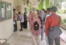110 Peserta Tak Hadir Hari Pertama Gugur, 8.160 Pendaftar USM Unsri Berebut  3.102 Kuota