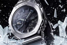 Casio G-Shock Metal, Ketangguhan Legendaris Berpadu dengan Sentuhan Elegan Masa Kini