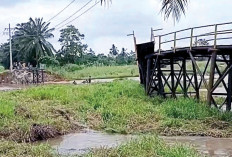 Sehari Dibuka, Jembatan Lubuk Rukam–Muara Kumbang Roboh Lagi