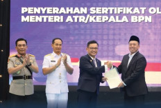 Serahkan Sertipikat Hak Pakai untuk Lemhannas RI, Menteri Nusron: Perkuat Kepastian Hukum Aset Negara