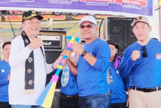 Luar Biasa! Bupati Muba Toha Buka Lomba Perahu Bidar Berhadiah Mobil