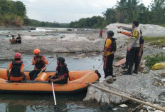 Bocah SD Hilang Saat Mandi di Sungai Lematang, Pencarian Terus Dilakukan Tim Gabungan